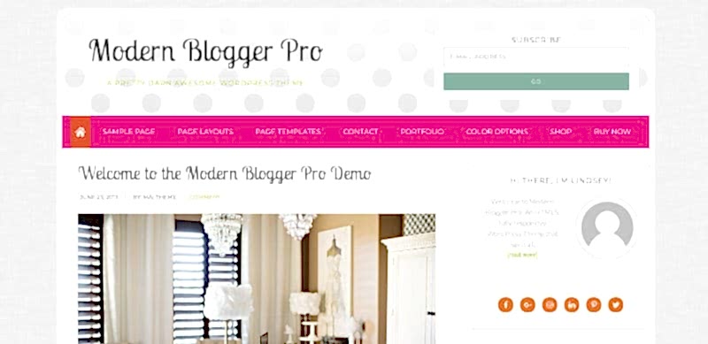 Modern Blogger Pro